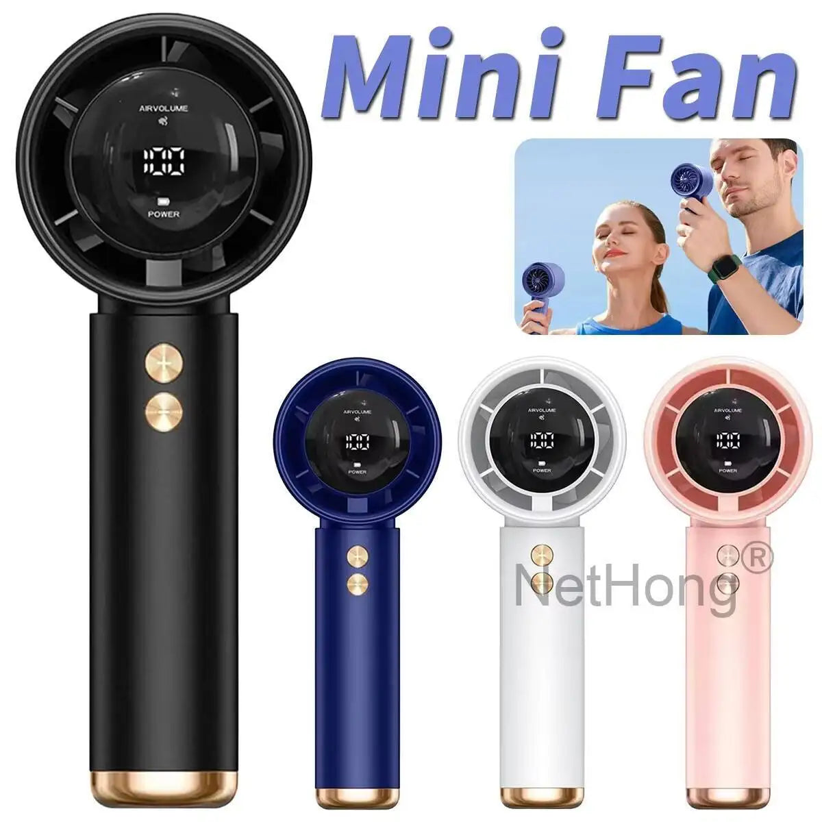 Breezy Portable Folding Fan