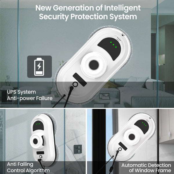 Smart Glass Cleaning Buddy