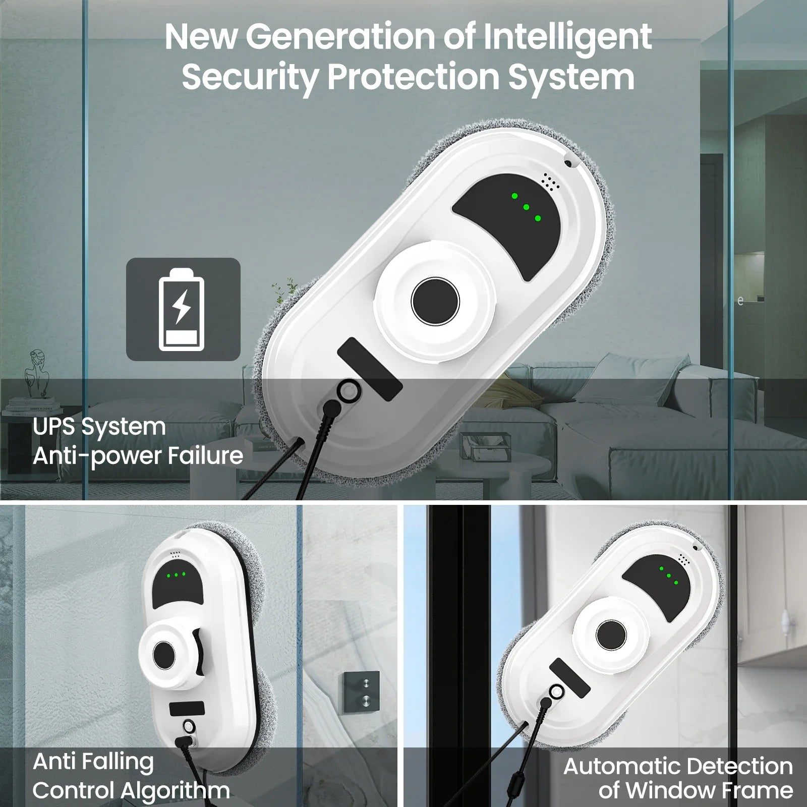 Smart Glass Cleaning Buddy