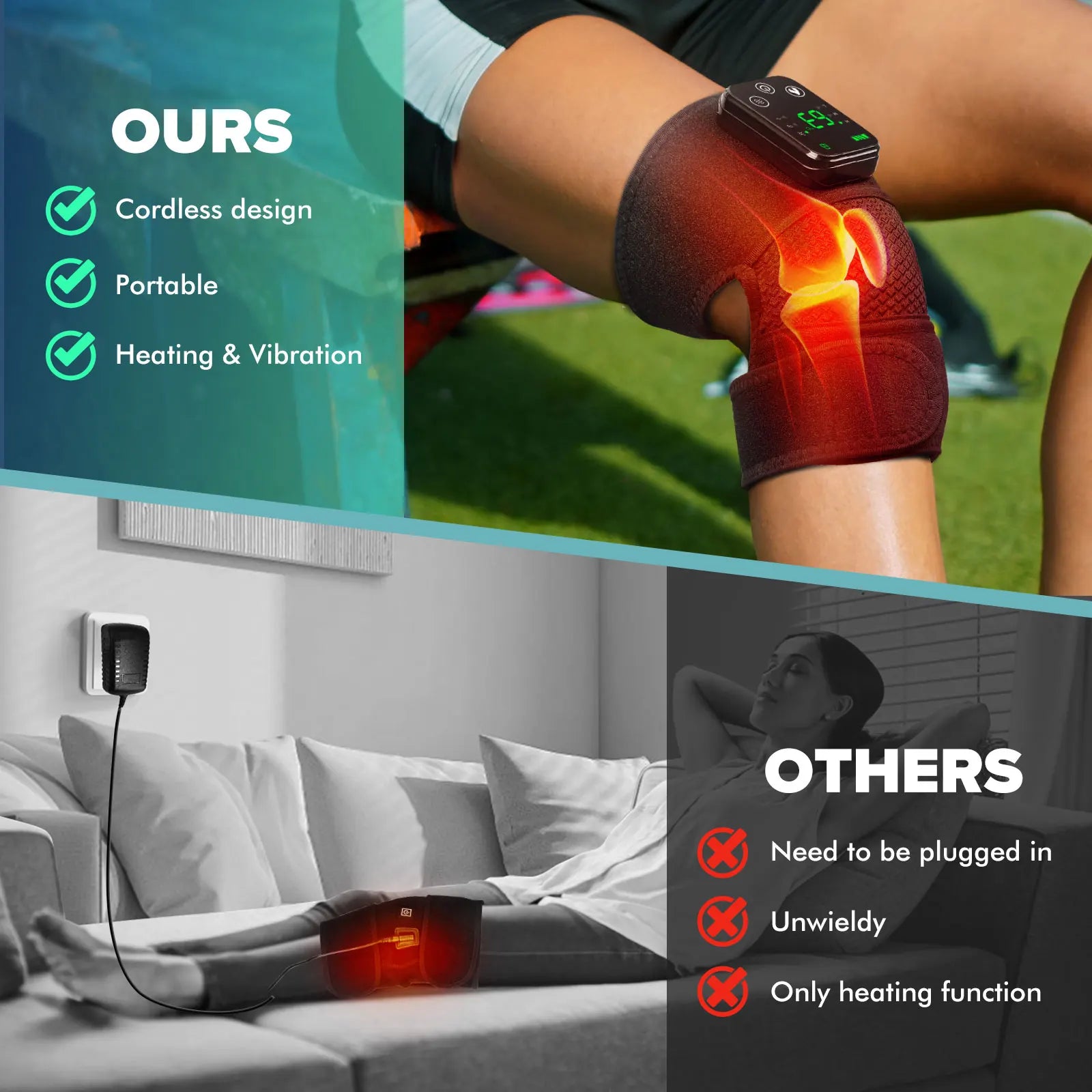 Cozy Vibes Knee & Neck Massager
