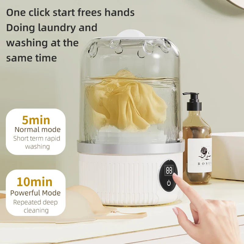Mini Wireless Washing Wonder