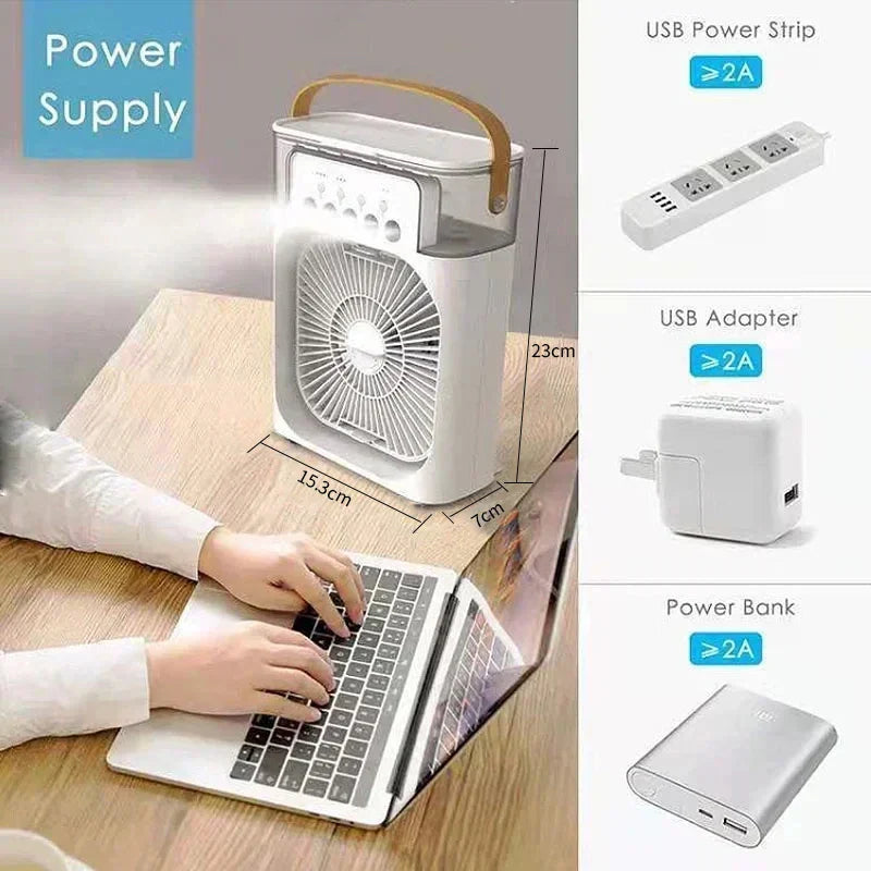 Portable Cooling Comfort Trio