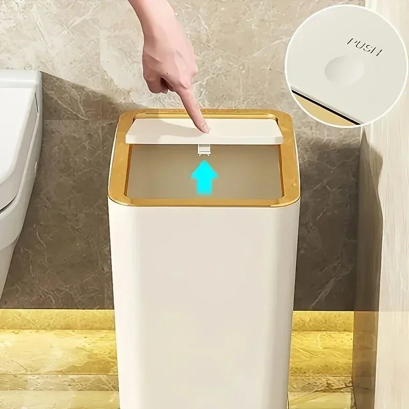Smart Odor-Free Trash Bin